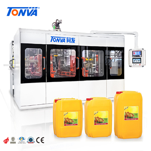 Machine de moulage par soufflage de bouteilles d'huile de palme en plastique <span class=keywords><strong>10L</strong></span> 20L triple couches - Product Image 1