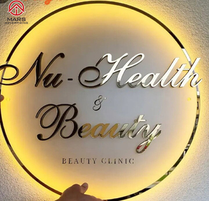 Insegna Aziendale Personalizzata in Acrilico con Logo Fluttuante da Parete per Ufficio, Insegna da Parete per Ufficio, Targa per Vetrina - Product Image 6