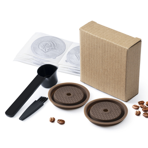 ICafilas-Tapa de silicona reutilizable para Nespresso <span class=keywords><strong>Vertuo</strong></span>, cápsula desechable Original, filtro de café para <span class=keywords><strong>Vertuo</strong></span> <span class=keywords><strong>Next</strong></span> Machine - Product Image 4