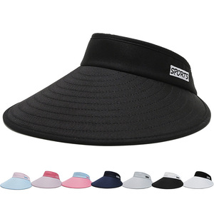 Chapeaux de sport personnalisés pour femmes Casquette de soleil de baseball vide avec protection UV Chapeaux de soleil pour jeunes filles Plage - Product Image 1