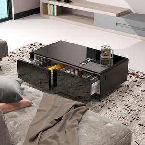 Meubles de salon table basse intelligente avec 2 armoires réfrigérées lecteur de <span class=keywords><strong>musique</strong></span> de luxe moderne de haute qualité - Product Image 5