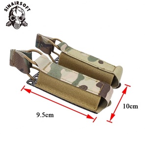 ซองแม็กกาซีน SINAIRSOFT Tactical Tegris ขนาด 9 มม. แบบสองช่อง ใช้ได้กับระบบ MOLLE สำหรับเข็มขัด ชุดเกราะ และกระเป๋าเป้ - Product Image 2