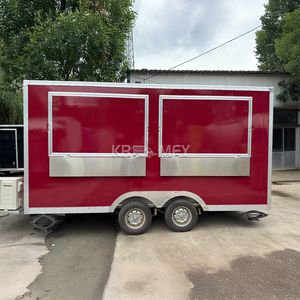 Petites remorques de concession pour hot-dogs et barbecues, cuisine mobile, camion américain, remorque alimentaire pour glaces - Product Image 2