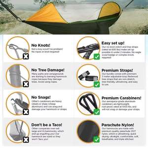 Produttore in primo piano fabbrica che viaggia all'ingrosso all'aperto alla moda durevole realizzato in cina amaca - Product Image 4