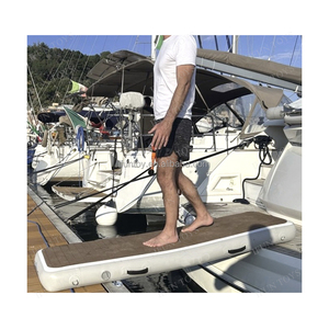 <span class=keywords><strong>Passerelle</strong></span> flottante gonflable robuste pour accès aux bateaux, pont portable pour yachts et marinas - Product Image 6