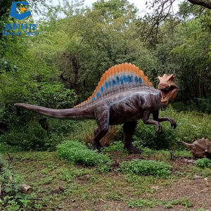 Modèle de dinosaure en silicone Spinosaurus à thème jurassique SGAD153, dinosaure animatronique mobile pour parc d'aventure de dinosaures en intérieur - Product Image 1