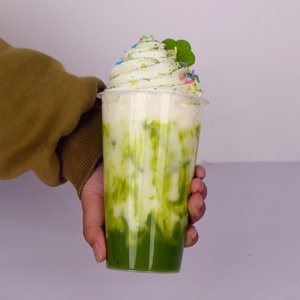 Modelo de batido falso de 500ml para decoración de escaparates de tiendas de té boba, zumos de frutas, postres espolvoreados, matcha DIY, galletas y crema de vainilla - Product Image 2