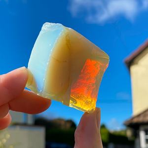 หินโอปอลขาวดิบ รูปทรงไม่สม่ำเสมอ สำหรับทำเครื่องประดับ ขายส่งจำนวนมาก เป็นมิตรกับสิ่งแวดล้อม - Product Image 6