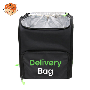 Oxford impermeable aislamiento isotermo aislado <span class=keywords><strong>Pizza</strong></span> entrega de alimentos mochila fábrica al por mayor 1680D azul aislado <span class=keywords><strong>bolsa</strong></span> de comestibles - Product Image 6