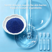 IngreLoner – Approvisionnement direct usine – Poudre de peptide brut de qualité cosmétique 99 % Blue GHK-Cu Tripeptide de cuivre – N° CAS 89030-95-5