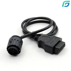 Venta de Cable para BMW <span class=keywords><strong>ICOM</strong></span> D, Cable de diagnóstico para motocicletas, para BMW, adaptador de 10 pines, cable OBDII, al mejor <span class=keywords><strong>precio</strong></span> - Product Image 2