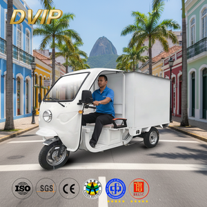 Triciclo de Carga Eléctrico de 3 Ruedas con Cabina Cerrada de Largo Alcance 1500W, Envío Exprés desde China, ¡Venta Caliente! - Product Image 1