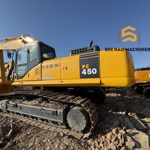 Excavadora Komatsu PC450 de 45 Toneladas de Segunda Mano Importada de Japón, Económica para Construcción de Carreteras y Obras - Product Image 2