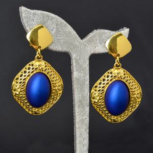 Brazilian Dubai Copper 14K <b>Gold</b> Plated Zircon Bridal Party Wedding <b>Earring</b> and Pendant Necklace Jewelry <b>Set</b> for Women - Product Image 5