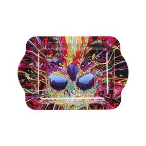 Ensemble de plateaux roulants personnalisés en métal avec couvercle, fonction magnétique, motifs anime et girly, parfait pour les boutiques de fumeurs - Product Image 6