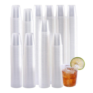 3oz Printing Disposable <b>Plastic</b> <b>Cups</b> Single Wall Round Style for Cold Beverages Water Wine Fruit Juice Beer Tea Other <b>Drinks</b> - Product Image 1