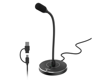 Mikrofon Konferensi USB CMTECK G009 Harga Pabrik dengan Peredam Kebisingan ENC, Mikrofon Kondensor Desktop untuk Rekaman