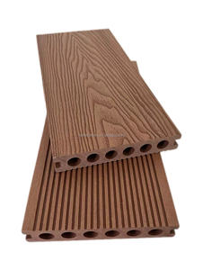 Sân thượng sân sau ngoài trời composited WPC decking sàn gỗ decking cho ngoài trời dễ dàng cài đặt - Product Image 2