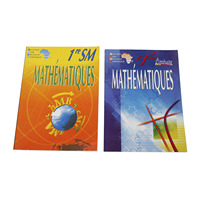 Impression de livres scolaires personnalisés Cahier d'exercices mathématiques éducatifs en couleur Cahier d'exercices éducatifs Couverture souple