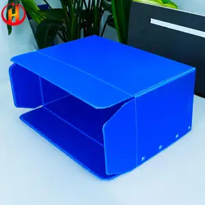 Wholesale Customized High Quality PP Corrugated Plastic Crates Storage Boxes