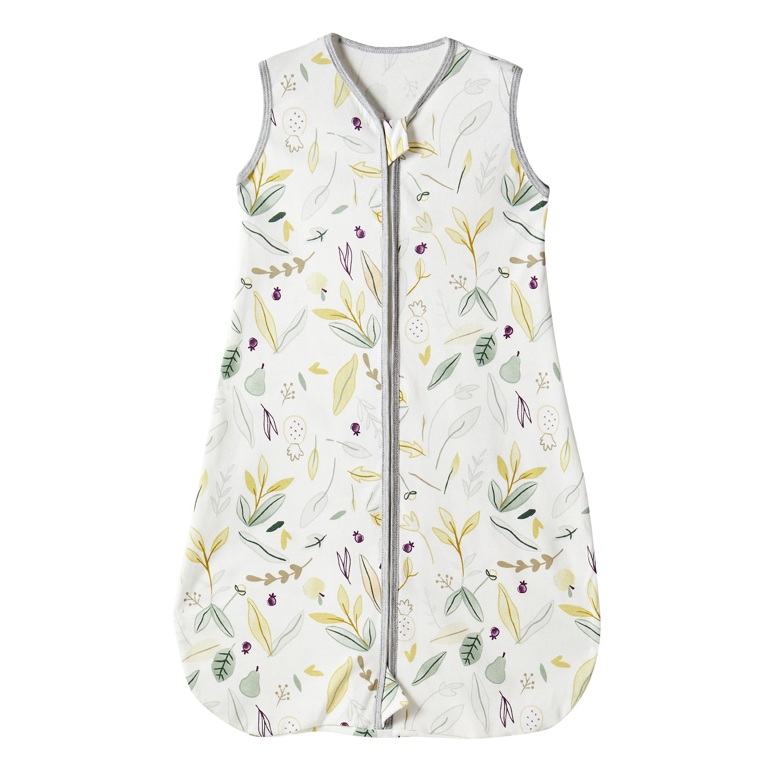 Motivo floreale a foglie