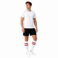 Chaussettes de sport respirantes en tricot personnalisées, chaussettes athlétiques anti-humidité, longueur mi-mollet, pour la course et l'entraînement, en nylon, OEM