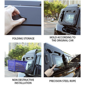 กล่องเครื่องมือข้างรถสีดำสำหรับ Jetour Traveller T2 ปี 2023 2024 อุปกรณ์ตกแต่งรถยนต์ อะไหล่รถยนต์ กล่องเครื่องมือข้างรถ - Product Image 3