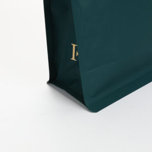 ถุงบรรจุภัณฑ์กาแฟแบบตั้งได้ ก้นแบน ผลิตจากกระดาษคราฟท์ ย่อยสลายได้ พิมพ์ลายได้ตามต้องการ พร้อมวาล์วและซิปล็อค - Product Image 5