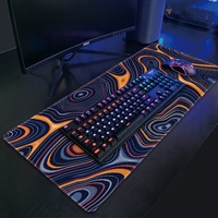 Tapis de Souris Gaming LW 2026 Abstrait Grand Format 900x400 Tapis de Souris Gamer XXL Tapis de Bureau PC Tapis de Clavier