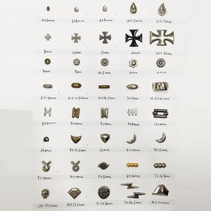 Rivets en fer en gros d'usine, rivets à 2 griffes, clous ronds, pointes en forme de champignon pour vêtements, chaussures - Product Image 4