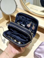 Pochette de rangement pour bijoux en velours carrée pliable anti-poussière avec fermeture éclair, personnalisable avec logo promotionnel, sac cadeau