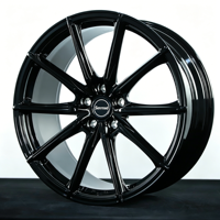 Jantes en alliage d'aluminium forgé noir brillant SRD 15-30 pouces, jantes personnalisées ET PCD pour Mercedes BMW Audi Porsche Hilux LC Maserati Tesla