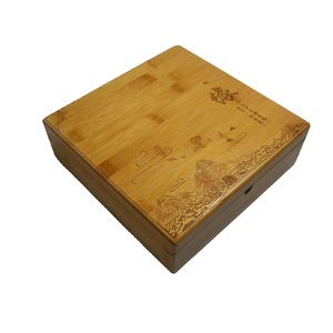 Bamboo Tea Boxes Custom Made Handmade Rectangle Gift Packaging Chongqing Craft ZC 056 - Product Image 5
