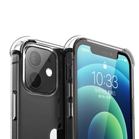 Casing Ponsel Hybrid Anti Benturan Transparan 1.5mm TPU untuk iPhone 16 Pro Max Pelindung Handphone