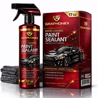 Revestimiento Cerámico en Aerosol GRAPHONEX - Tecnología de Secado Rápido - Brillo Inigualable - Resistencia al Agua - 500ML - Protección de 10 Años - Pintura para Autos