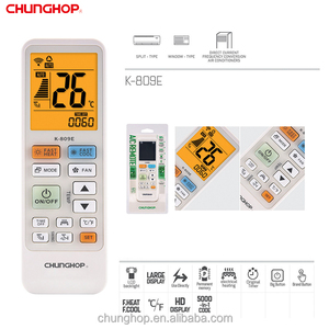 Fahrenheit Độ C Độ K-809E Tự Động Tìm Kiếm 5000 Trong 1 Hồng Ngoại Thông Minh Từ Xa Phổ AC Điều Khiển - Product Image 2