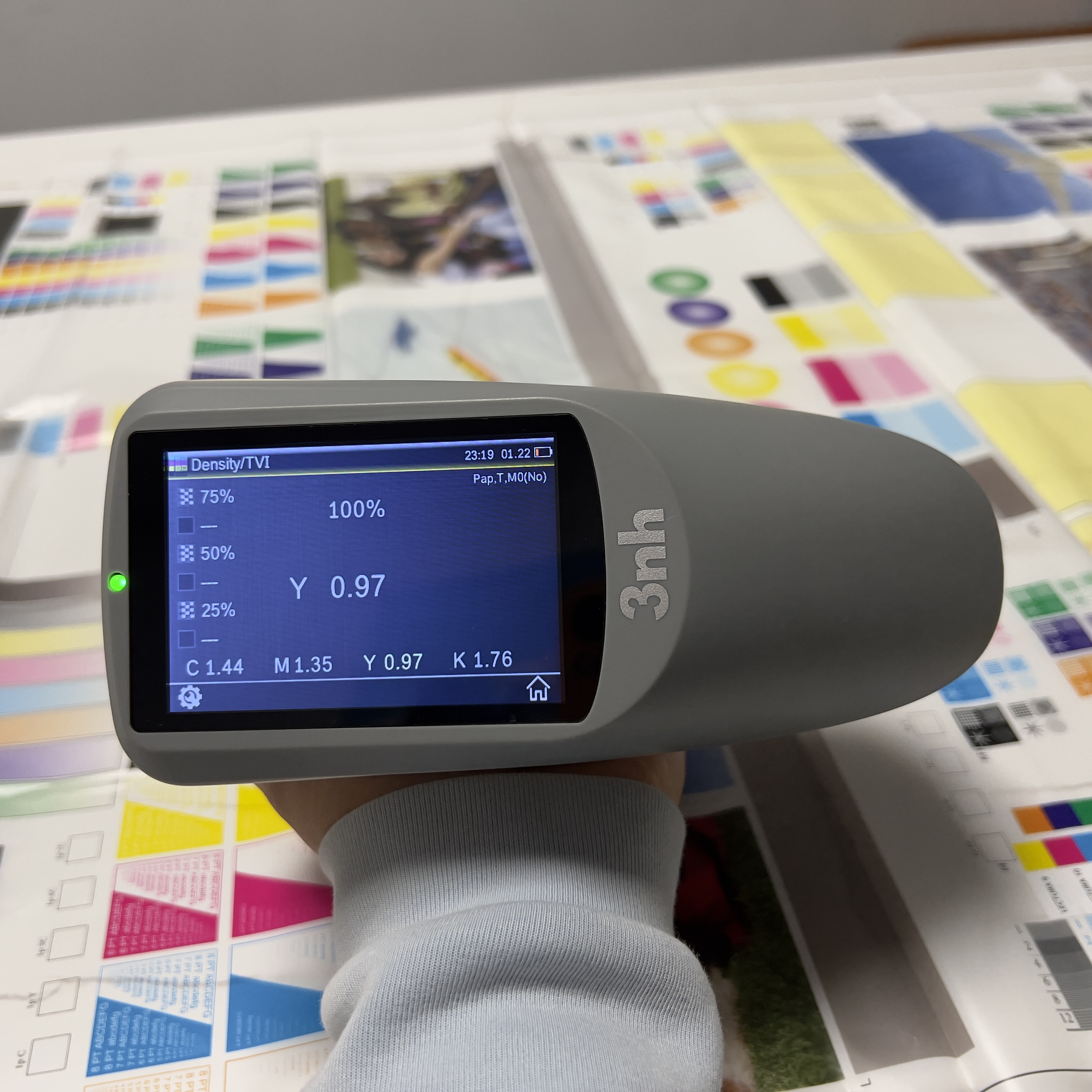 3nh YD5010 Plus Portable Digital Densitometer Similar To Xrite EXact 2 Plus