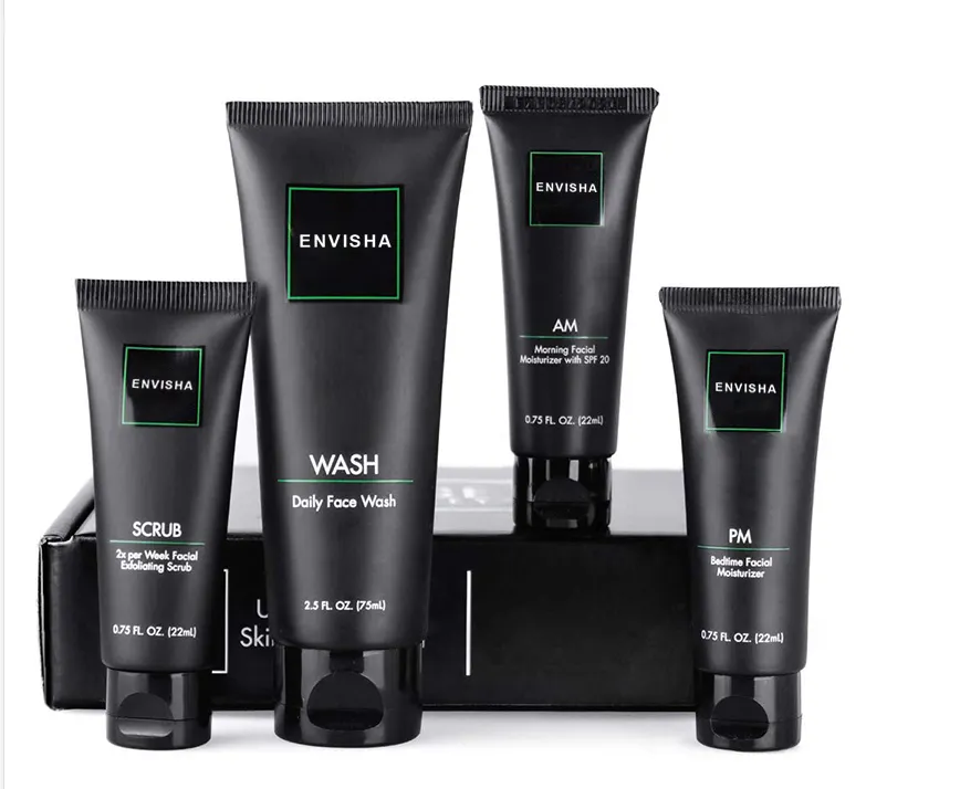 private label best men face care set cleanser scrub men skin care natural organic men skin care set