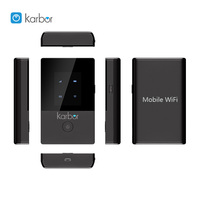 Router WiFi de Bolsillo Inalámbrico 4G LTE MF835, Mini Router WiFi con Tarjeta SIM ESIM para Cualquier Red