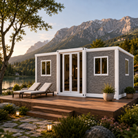 Hôtel de luxe moderne haut de gamme en conteneurs extensibles 20ft 40ft – Hébergement modulaire pour complexe hôtelier