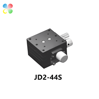 C&K JD1-44S Dovetail Rack&Pinion Small Stage X Axis Manual Stage for Instruments Dovetail Slides 1 Year Warranty