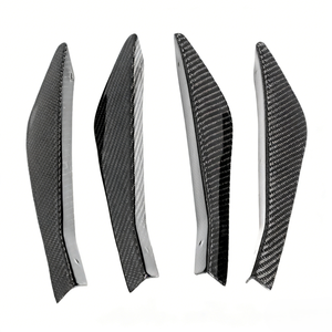 Ailerons avant en fibre de carbone style VER pour Nissan GT-R R35 2017-2019 - Product Image 1
