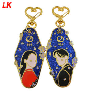 <span class=keywords><strong>Porte</strong></span>-clés personnalisés en métal, idol coréen, <span class=keywords><strong>porte</strong></span>-clés personnalisés en alliage de zinc - Product Image 3