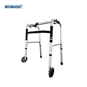 Biobase Hot Sale Rehabilitation Stepped Walker Orthopedic Fracture Ankle Adult Walker Wheeled Walker Rodas Walking Aids