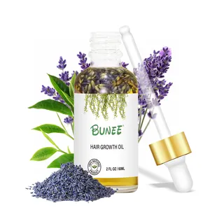 Prodotti per il trattamento della crescita dei capelli naturali di alta qualità 60ml di olio di lavanda per donne e uomini