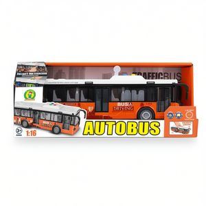 Autobús de Juguete a Escala 1:16, de Plástico, con Batería, Luces y Sonidos, para Niños de 3+ Años - Product Image 2