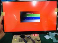 AUO Flat Laptop LCD-schermpaneel NT156WHM-N44 15,6" 1366x768 60Hz HDR 30-pins TW 400:1 voor gaming