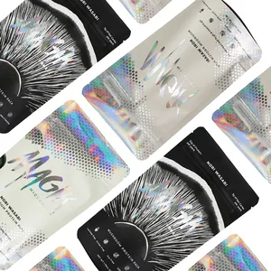 Manufactory Klant Gedrukt Geur Proof Verpakking 3.5G Mylar Plastic Holografische Eetbare Gummy Beer Zakken