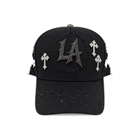 Casquettes de baseball sportives G5 personnalisées en daim brodé à 5 panneaux, style Barbas Hats Magician Fast Thirty-one 31