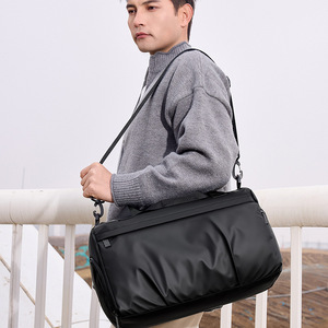 Borsa Sportiva da Viaggio per Uomo in PU Poliestere, Impermeabile, Resistente all'Usura, con Chiusura a Cerniera e Scomparto Separato Asciutto/Bagnato - Product Image 3